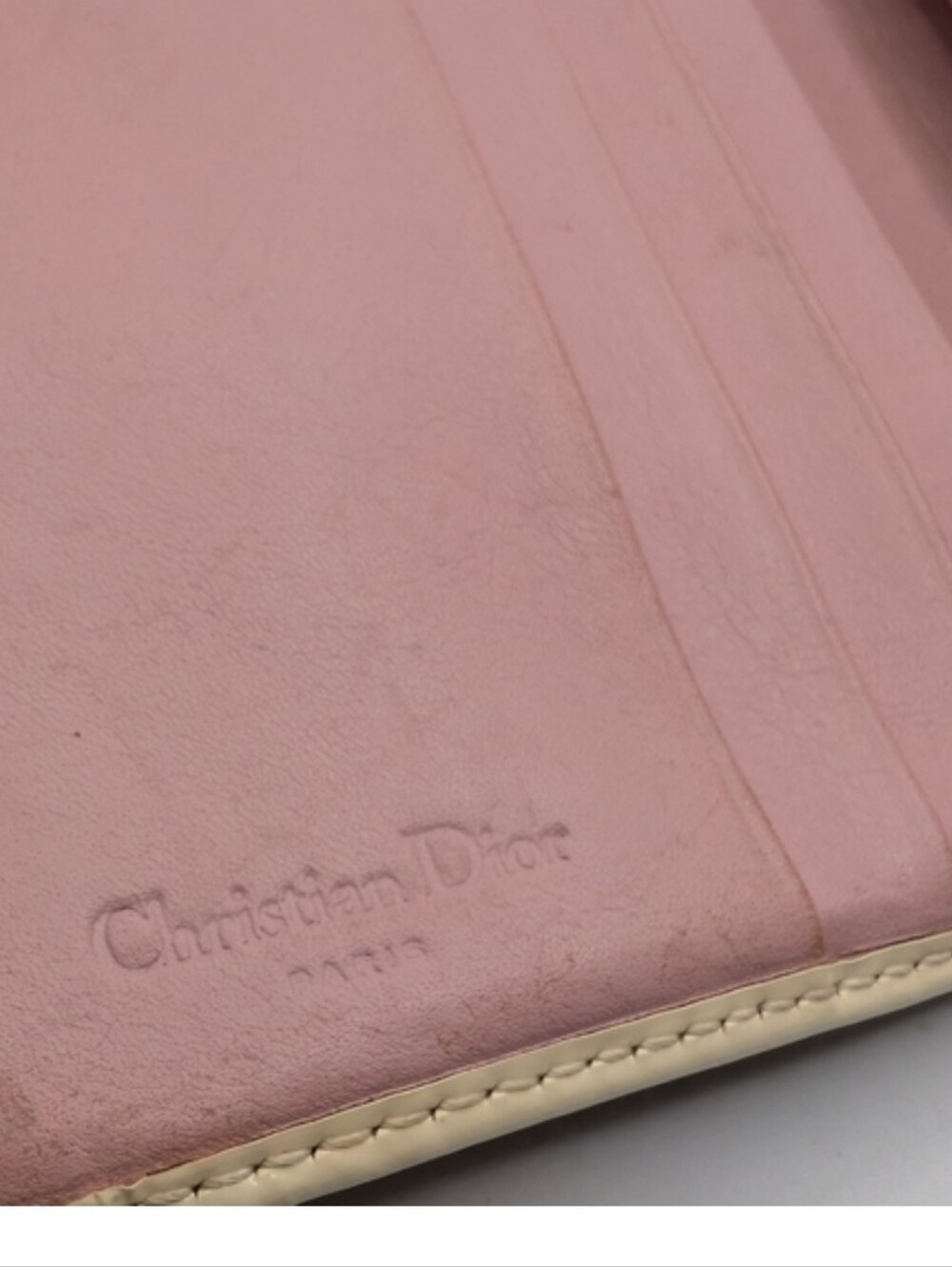 Christian Dior Vintage Street Chic Pink Canvas Trotter Galliano Era Wallet - Picture 6 of 8